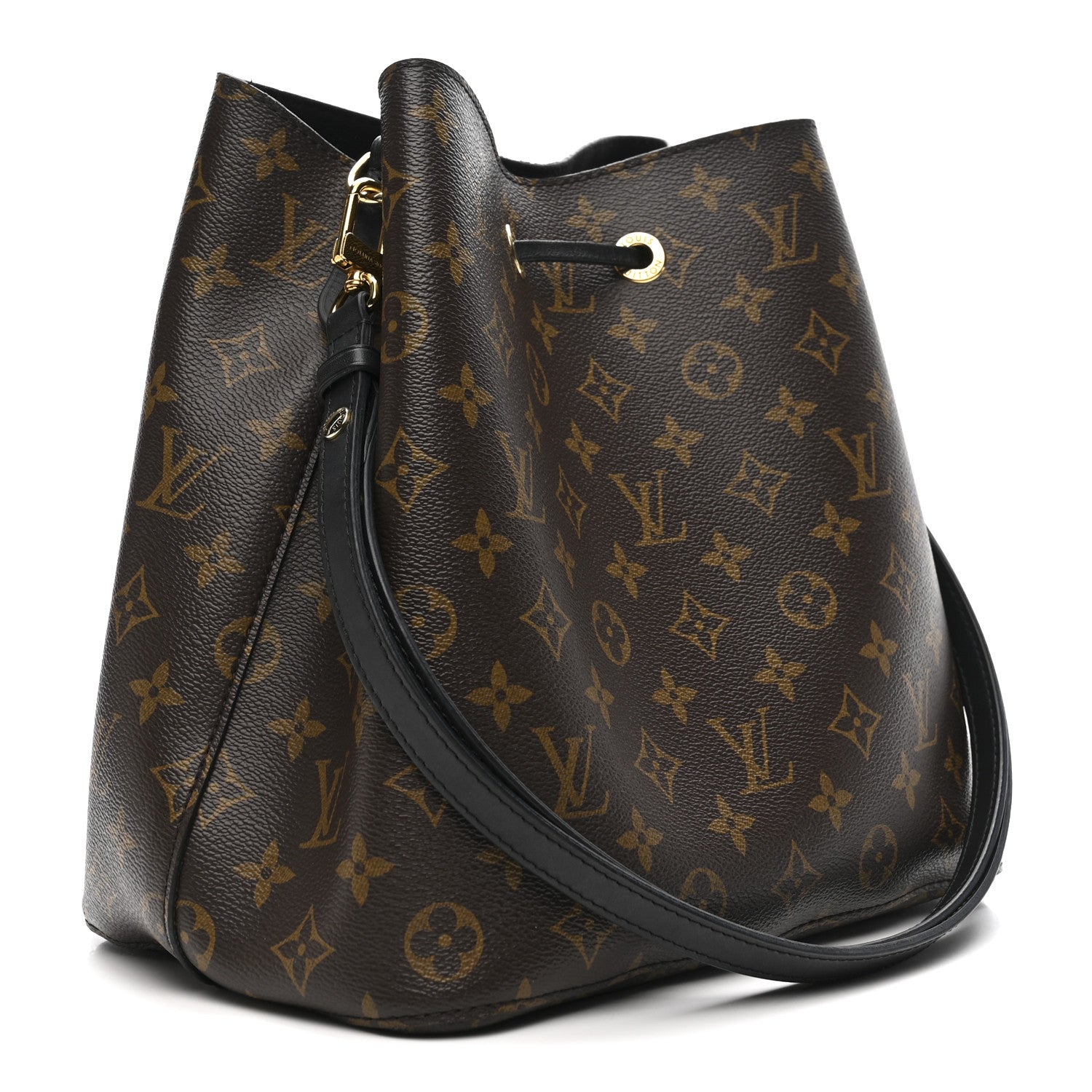 Louis Vuitton Monogram Neonoe MM Black 3 of 15