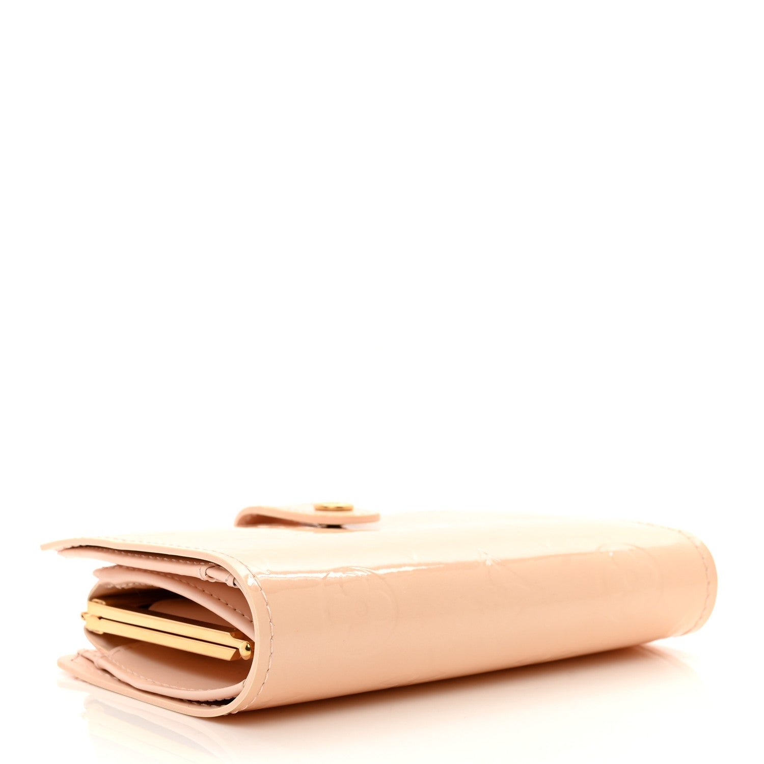 Louis Vuitton Vernis French Purse Wallet Marshmallow 4 of 7