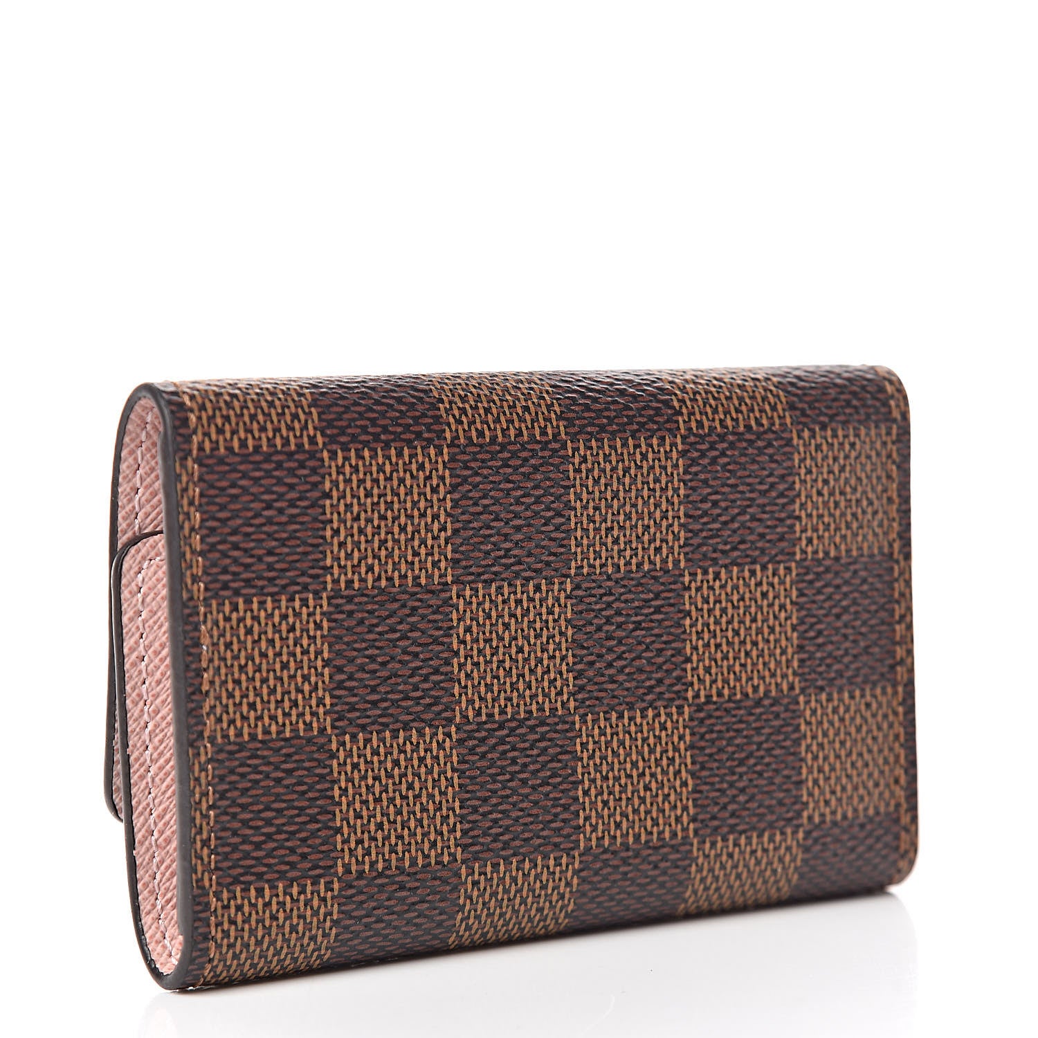 Louis Vuitton Damier Ebene Multicles 6 Key Holder Rose Ballerine 3 of 8