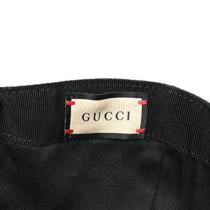 Gucci Monogram Web Baseball Hat XL Black 7 of 8