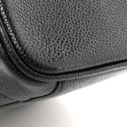 Chanel Caviar Vanity Cosmetic Case Black 10 of 10
