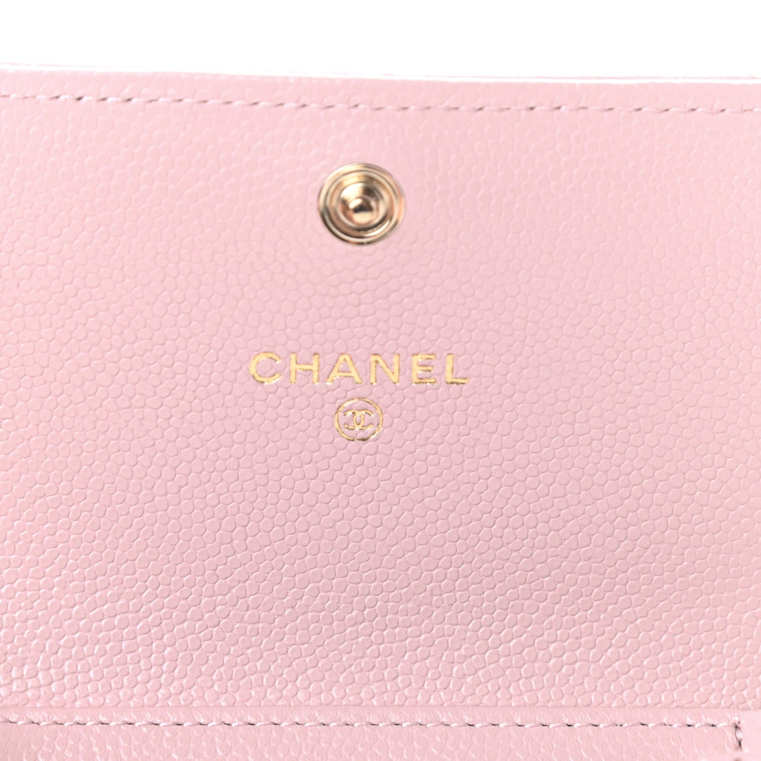 Chanel Caviar Quilted Coco Candy Card Holder On Chain Light Pink 6 of 13