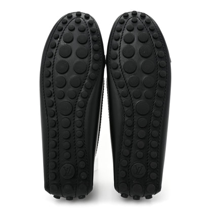 Louis Vuitton Calfskin Dauphine Loafers 36 Black 5 of 11