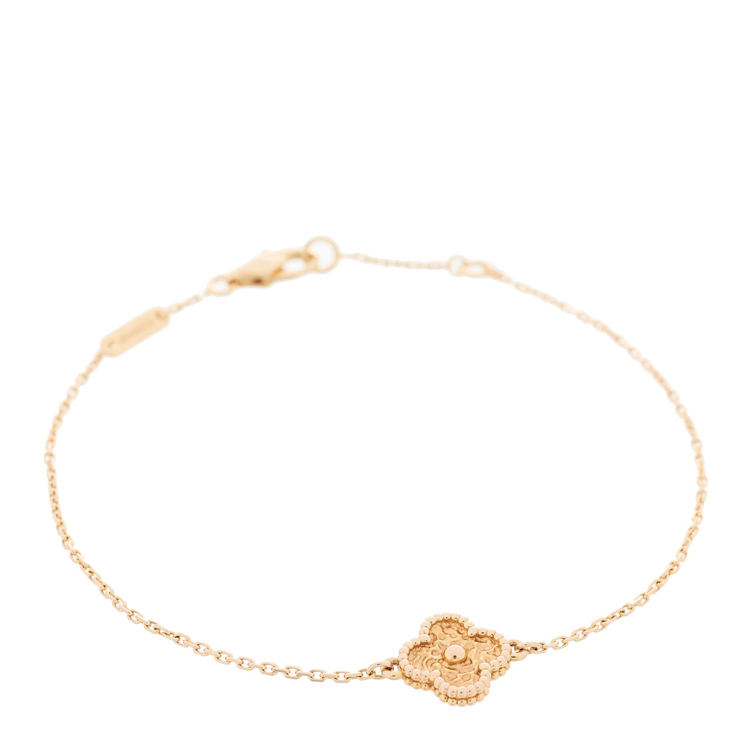 Van Cleef & Arpels 18K Rose Gold Sweet Alhambra Bracelet 1 of 5