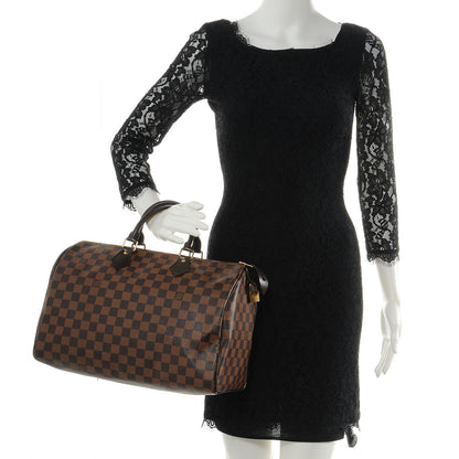 Louis Vuitton Damier Ebene Speedy 35 2 of 8