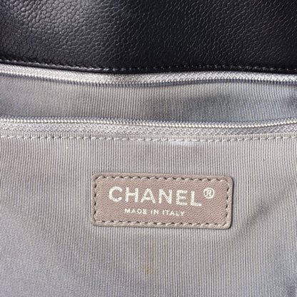 Chanel Soft Caviar Quilted CC Timeless Tote Black 6 of 9