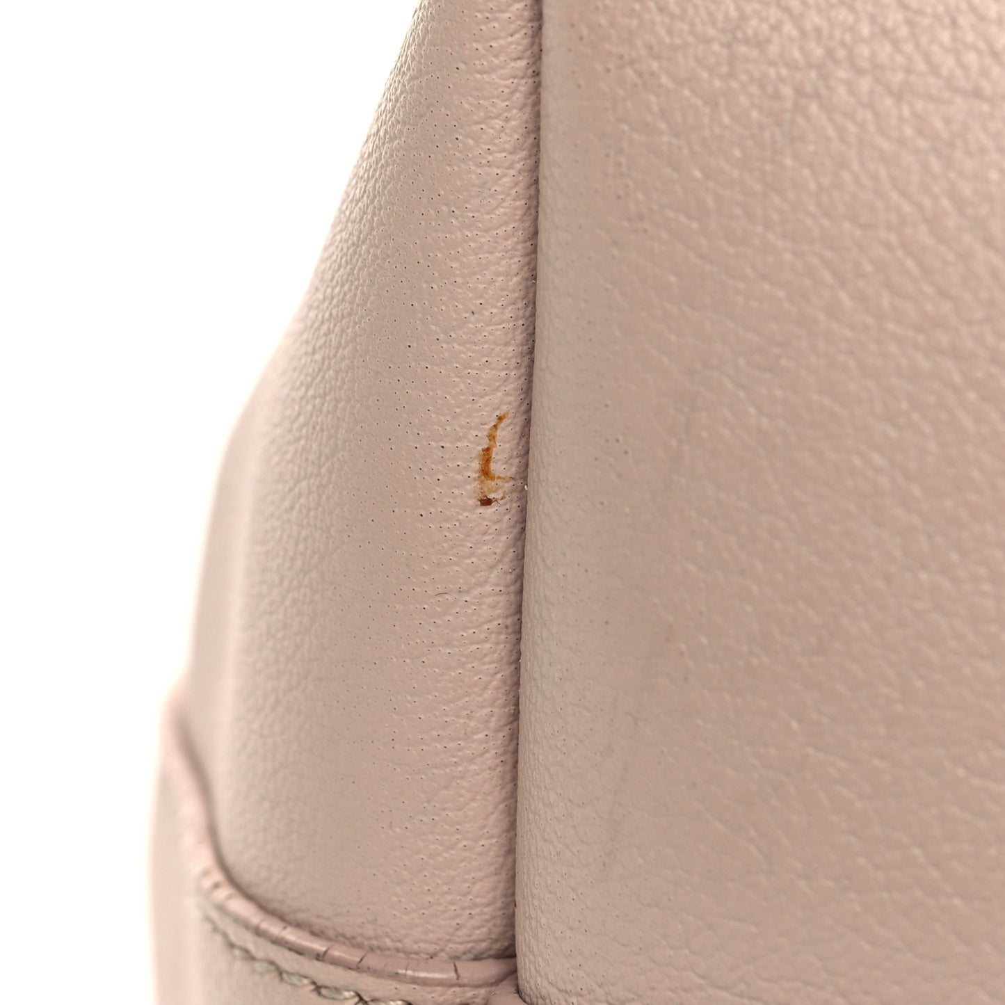 Calfskin Large Shopping Tote Pale Blush