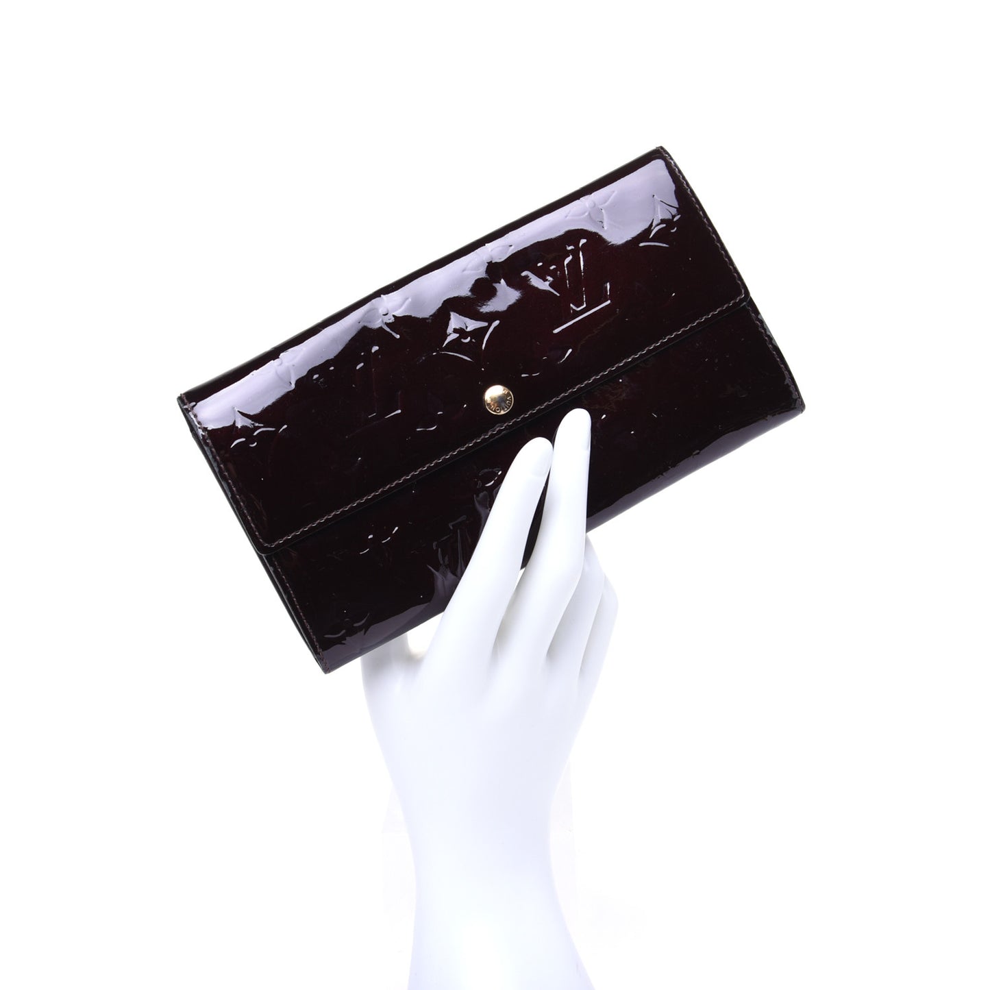 Vernis Sarah Wallet Amarante