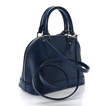 Louis Vuitton Epi Alma BB Indigo 3 of 8