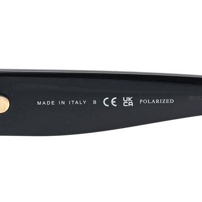 Chanel Acetate Polarized CC Sunglasses 5468B Black 5 of 6
