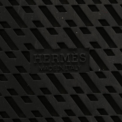 Hermes Calfskin Womens Chypre Sandals 37 White 7 of 12