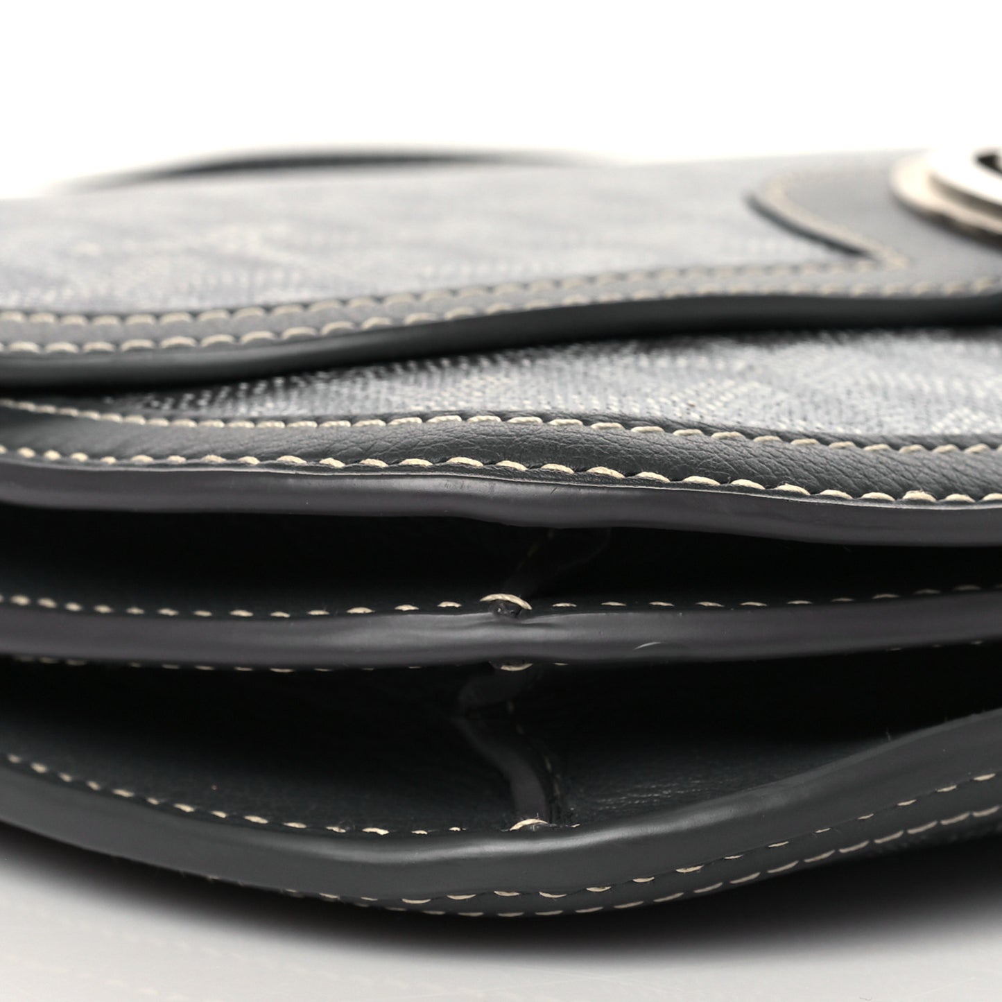 Goyardine 233 PM Shoulder Bag Grey