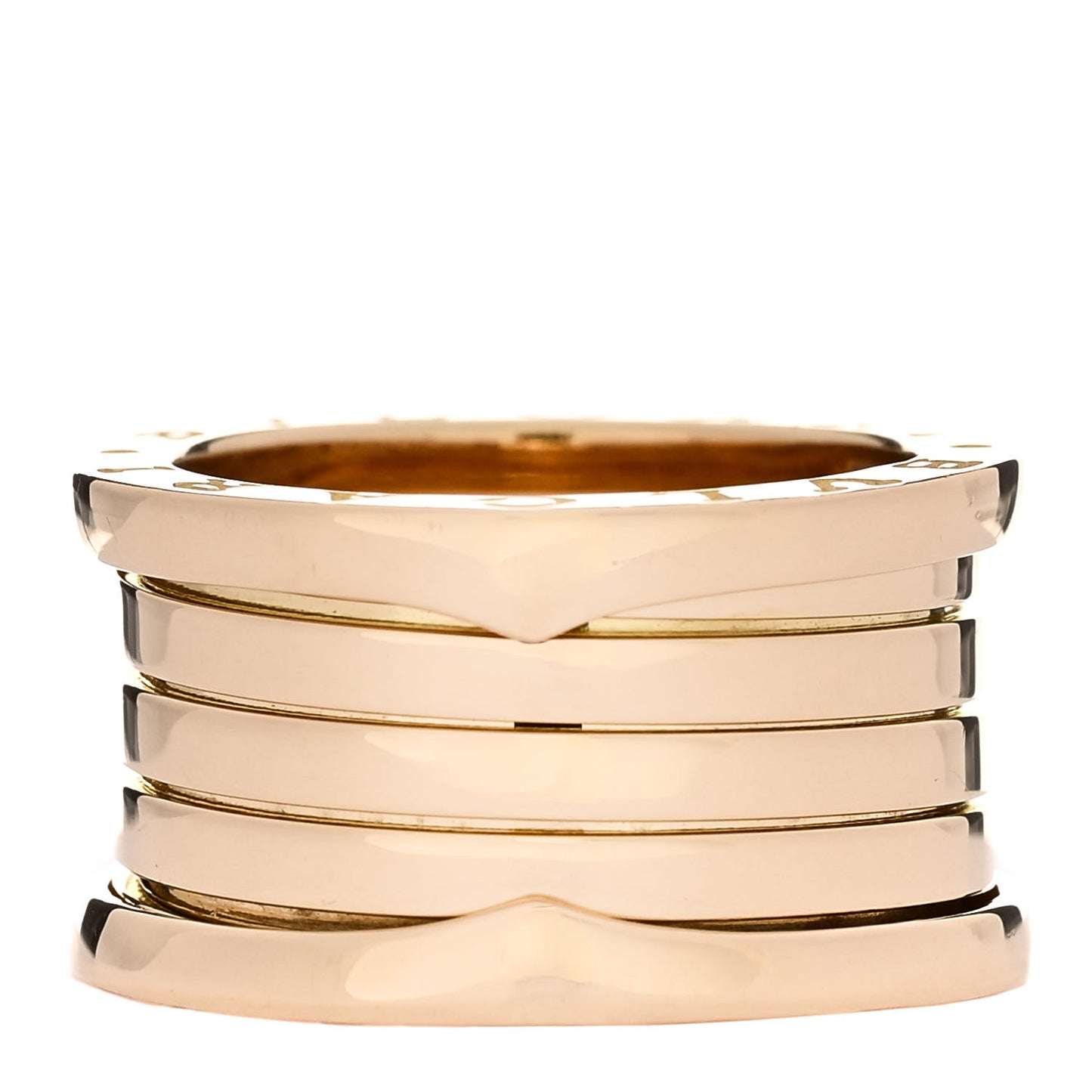 18K Yellow Gold B.Zero1 Four-Band Ring 53 6.5