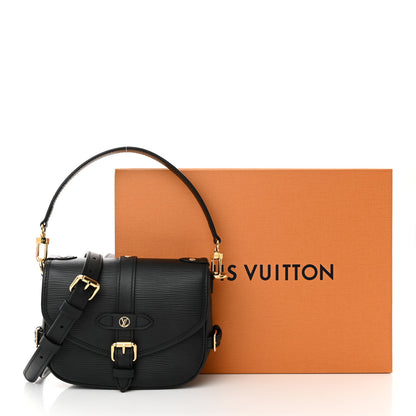 Louis Vuitton Epi Saumur BB Black 10 of 10