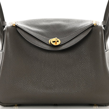 Hermes Taurillon Clemence Lindy 30 Etain 8 of 18