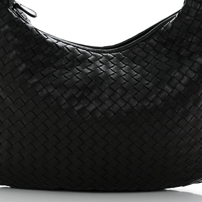 Bottega Veneta Nappa Intrecciato Medium Veneta Hobo Black 8 of 10