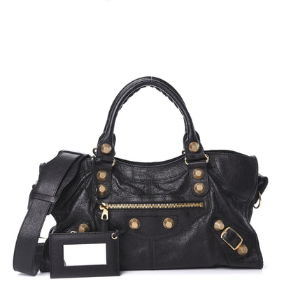 Balenciaga Agneau Giant 21 Gold Hardware Part Time Black 1 of 7