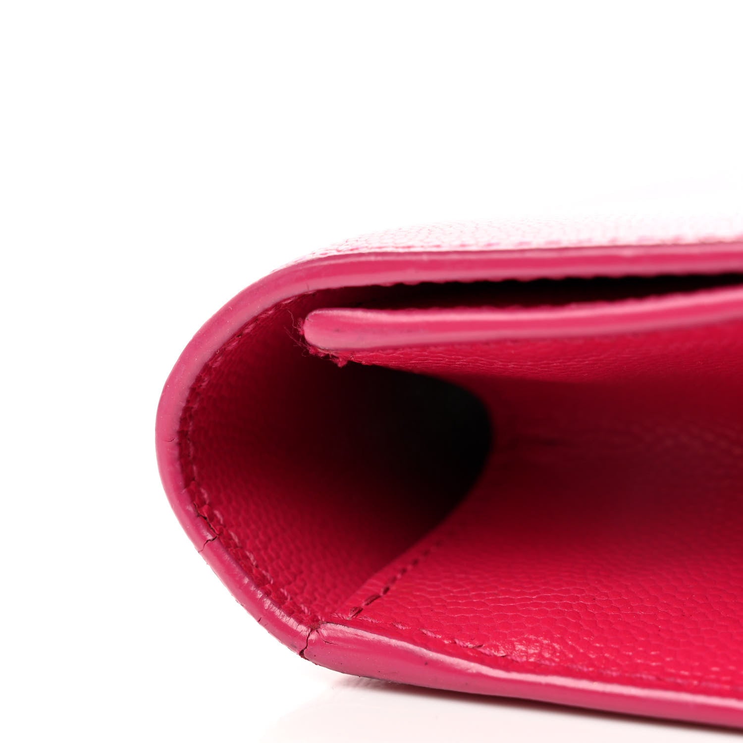 Saint Laurent Grain De Poudre Classic Monogram Cassandre Clutch Lipstick Fuchsia 9 of 9
