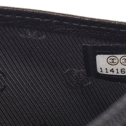 Chanel Goatskin Wallet on Chain WOC Black 8 of 15