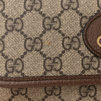 Gucci GG Supreme Monogram Neo Vintage Web Belt Bag Brown 12 of 12