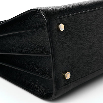 Saint Laurent Grained Calfskin Small Sac De Jour Black 9 of 10