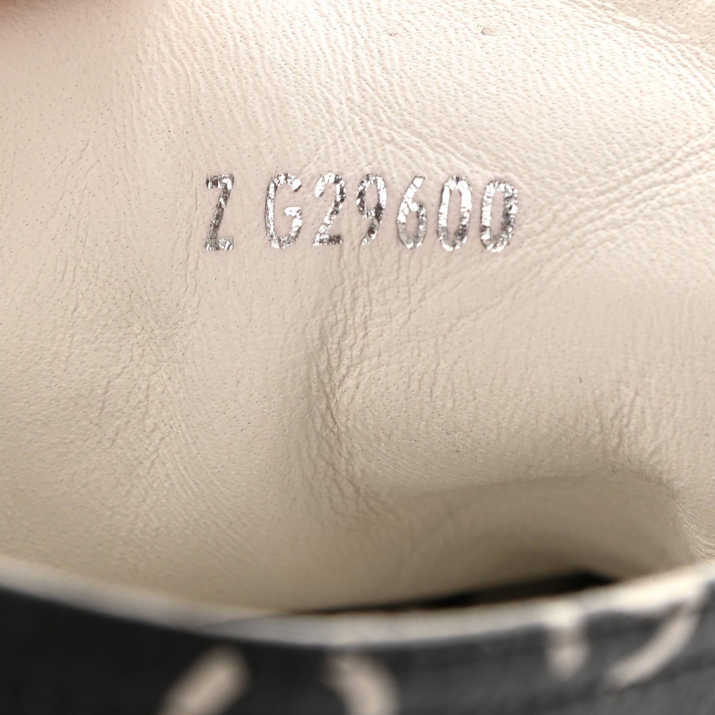 Lambskin Printed CC Lace Up Espadrilles 38 Black White