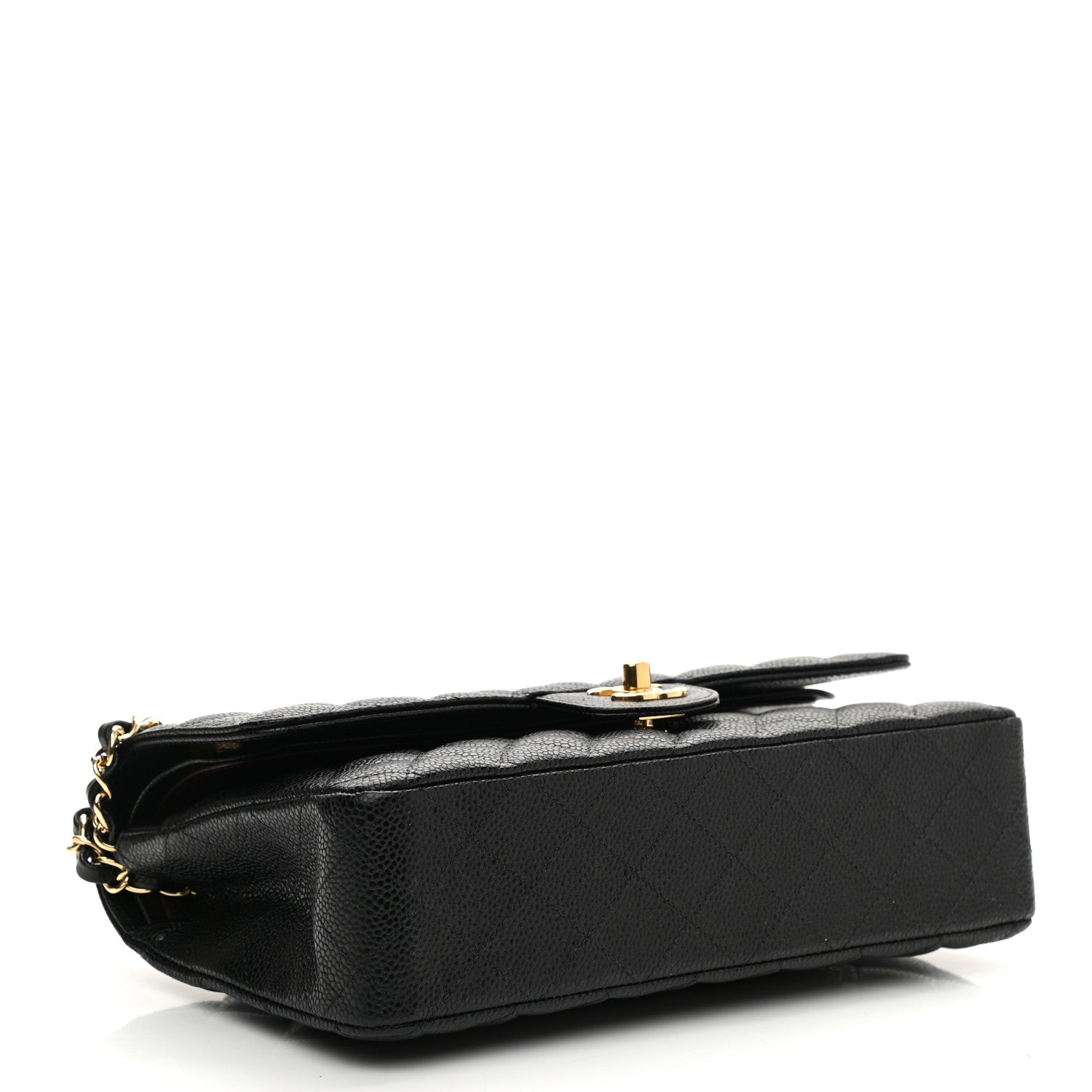 Chanel Caviar Quilted Medium Double Flap Black 4 of 9