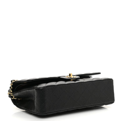Chanel Caviar Quilted Medium Double Flap Black 4 of 9