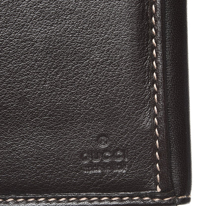 Gucci Monogram Heart Continental Wallet Dark Brown 6 of 7