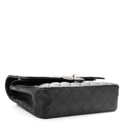 Chanel Caviar Quilted Medium Double Flap Black 4 of 13