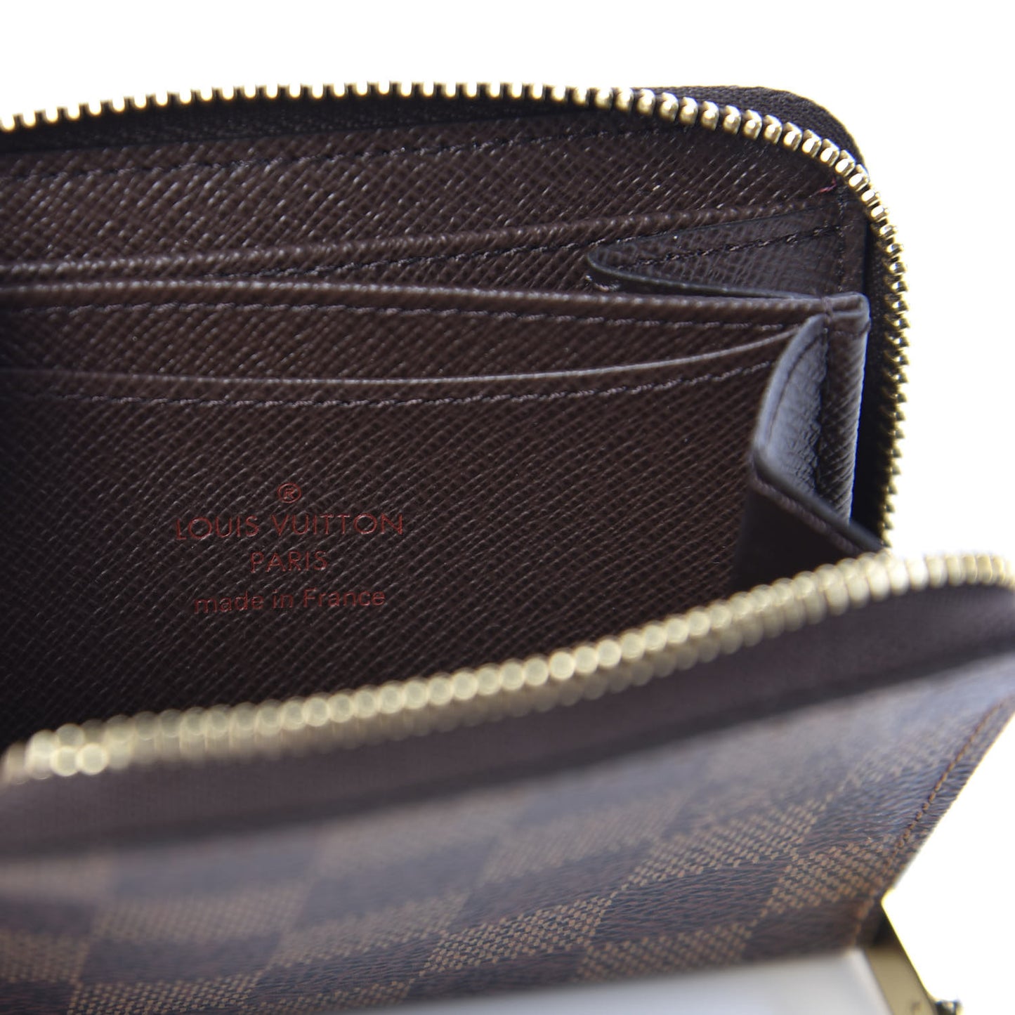 Damier Ebene Zippy Coin Purse