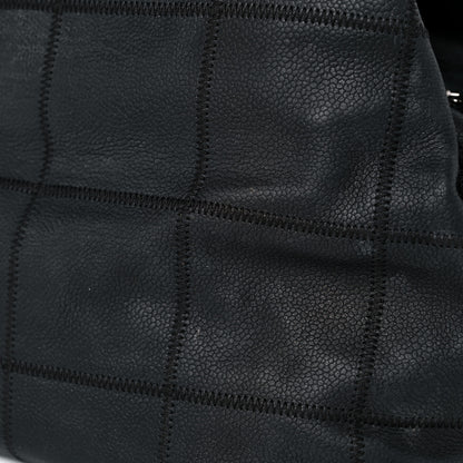 Chanel Caviar Square Stitched Tote Black 16 of 23