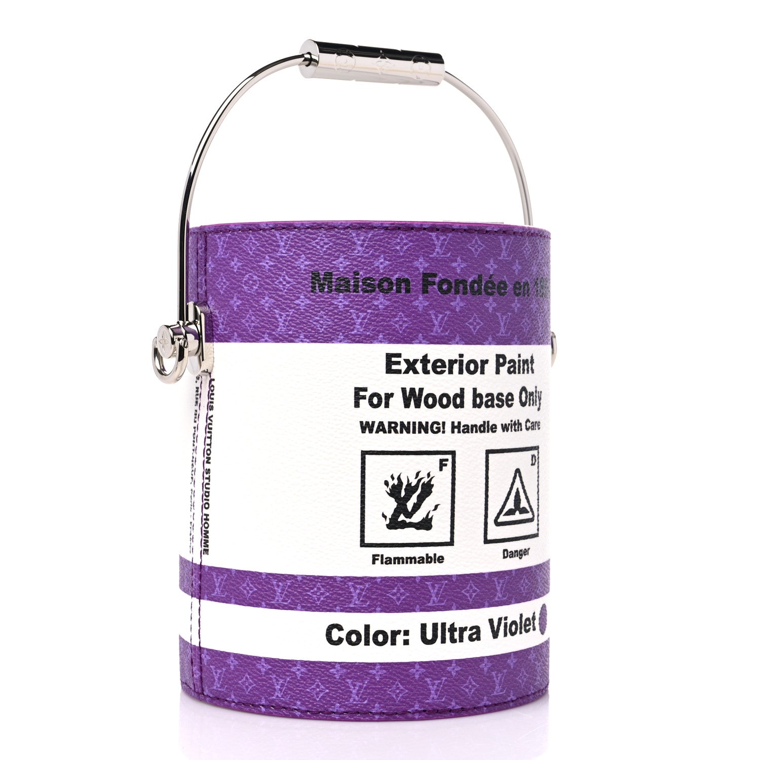 Louis Vuitton Monogram LV Paint Can Purple 4 of 11