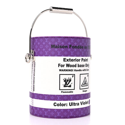 Louis Vuitton Monogram LV Paint Can Purple 4 of 11