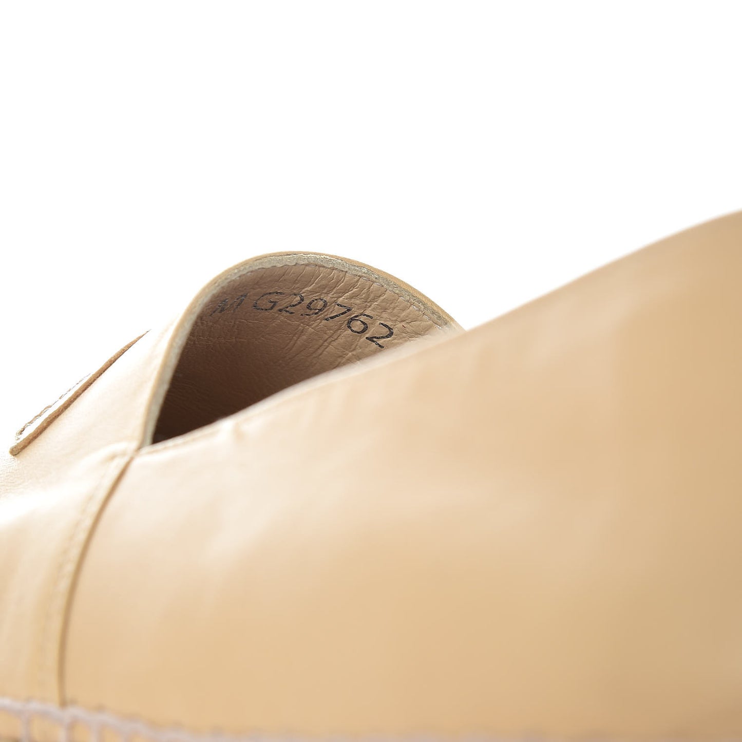 Lambskin CC Espadrilles 41 Beige Black