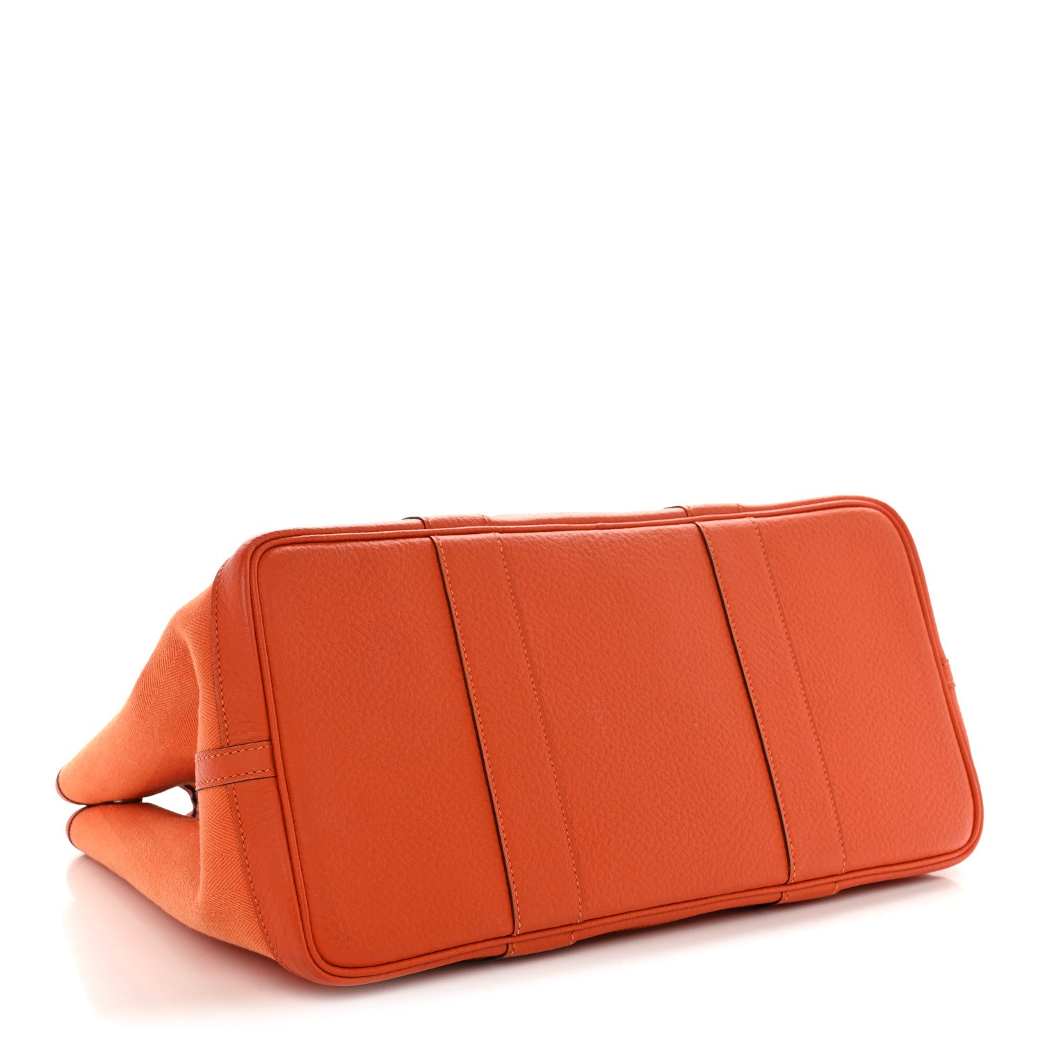 Hermes Toile Negonda Garden Party Tote 36 MM Orange 4 of 11