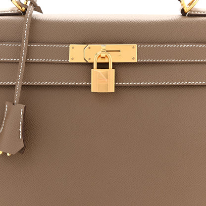 Hermes Epsom Kelly Sellier 28 Etoupe 8 of 11