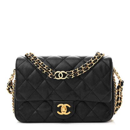 Chanel Caviar Quilted Mini CC You Flap Black 1 of 11