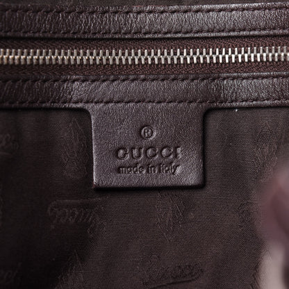 Gucci Guccissima Large GG Twins Tote Dark Brown 5 of 10