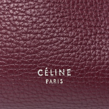 Celine Supple Grained Calfskin Small Big Bag Wine 6 of 9