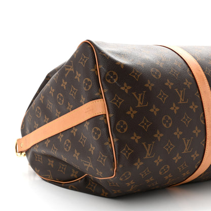Louis Vuitton Monogram Keepall Bandouliere 50 9 of 17
