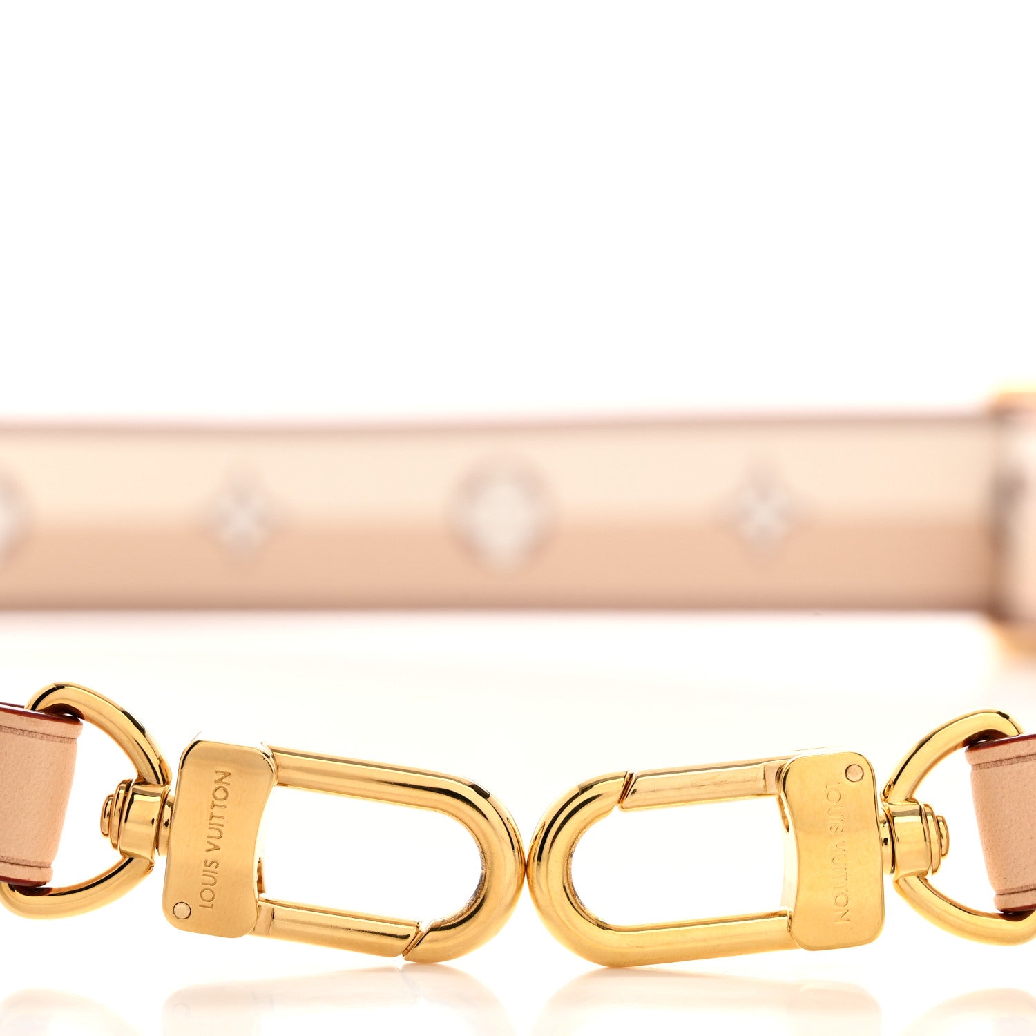 Louis Vuitton Jacquard Speedy Bandouliere 20 Shoulder Strap Beige 4 of 4