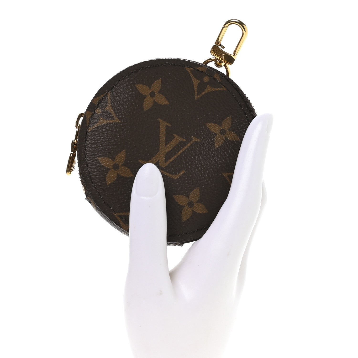 Louis Vuitton Monogram Multi Pochette Accessories Round Coin Purse 2 of 6