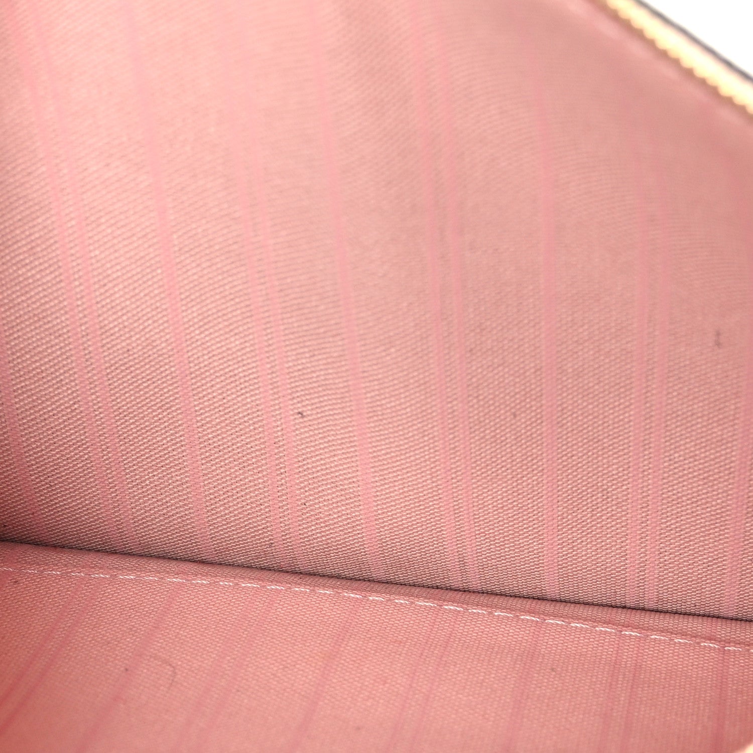 Louis Vuitton Damier Ebene Neverfull MM GM Pochette Rose Ballerine 5 of 6