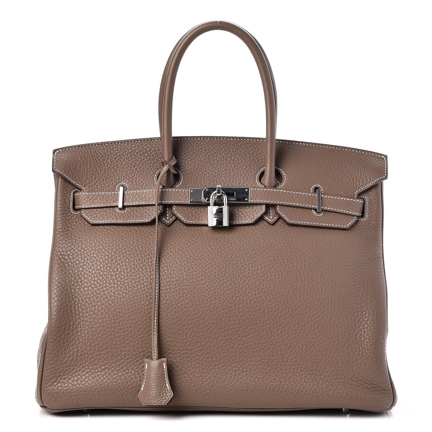 Taurillon Clemence Birkin 35 Etoupe