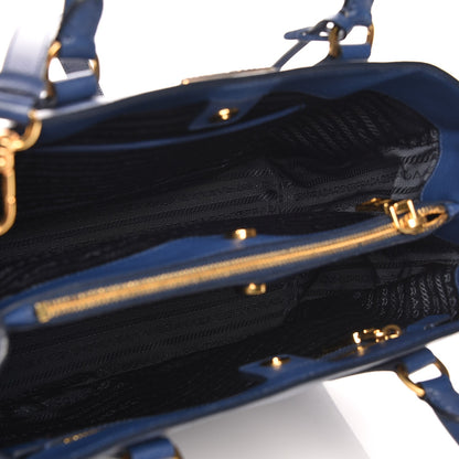 Prada Saffiano Lux Medium Tote Bluette 6 of 15