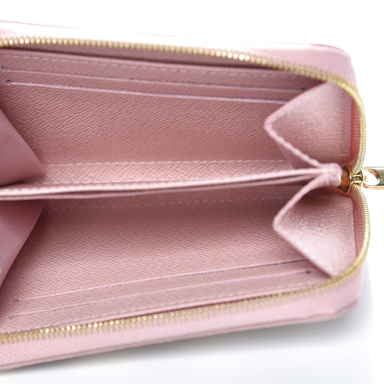 Louis Vuitton Damier Azur Zippy Coin Purse Rose Ballerine 5 of 8