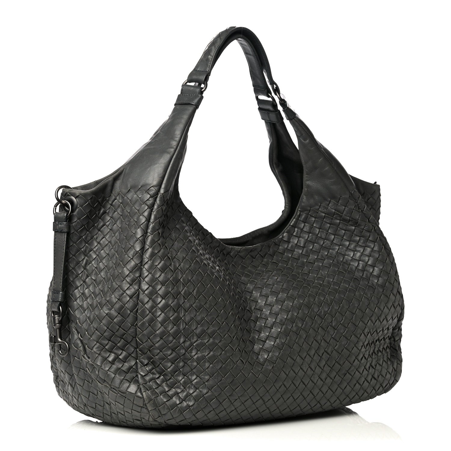 Bottega Veneta Nappa Intrecciato Large Campana Hobo Shadow 4 of 25