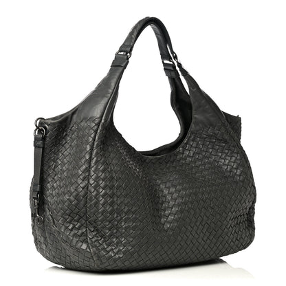 Bottega Veneta Nappa Intrecciato Large Campana Hobo Shadow 4 of 25