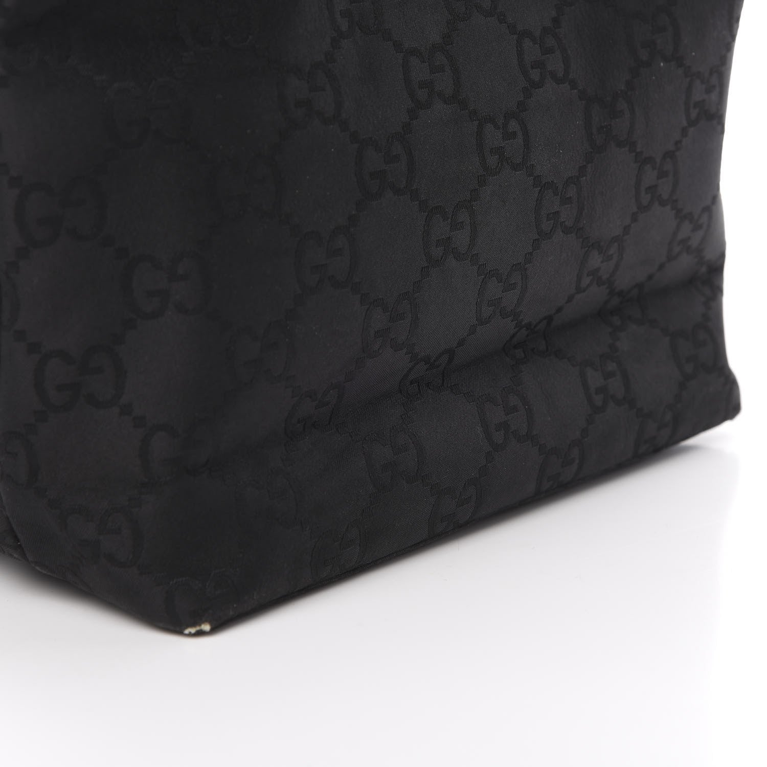 Gucci Nylon Monogram Small Hobo Black 13 of 15